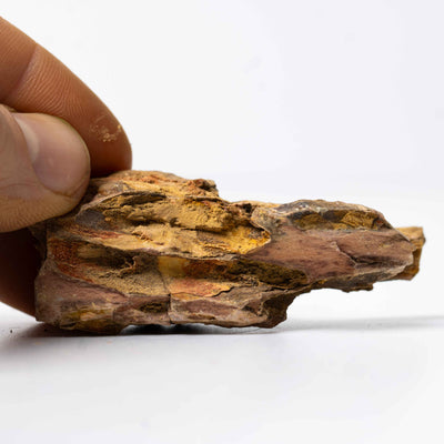 Close-up of rugged dragon stone shards, used to add natural structure and depth to plant terrariums and aquatic environments.
