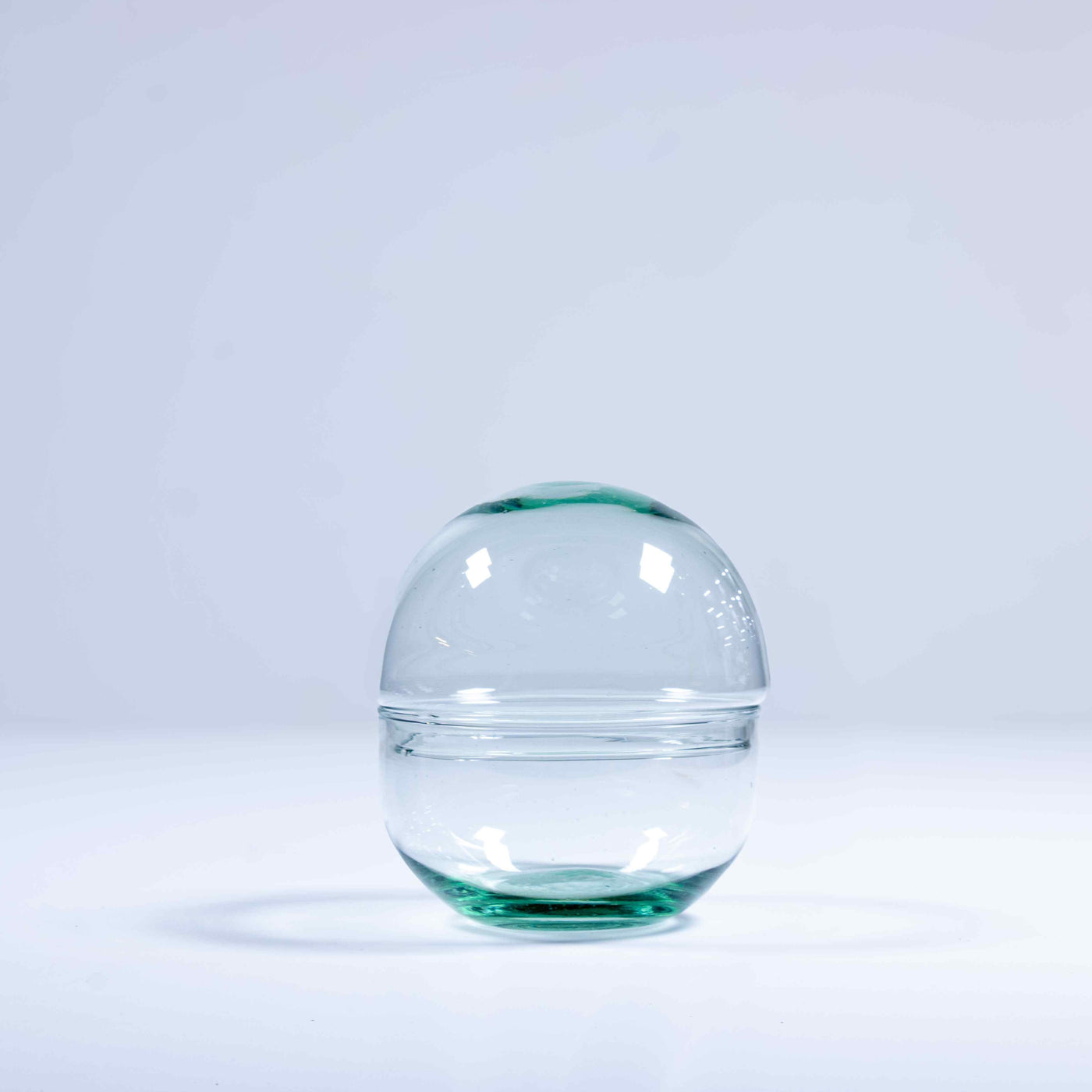 Handmade glassware orb/ball terrarium kits
